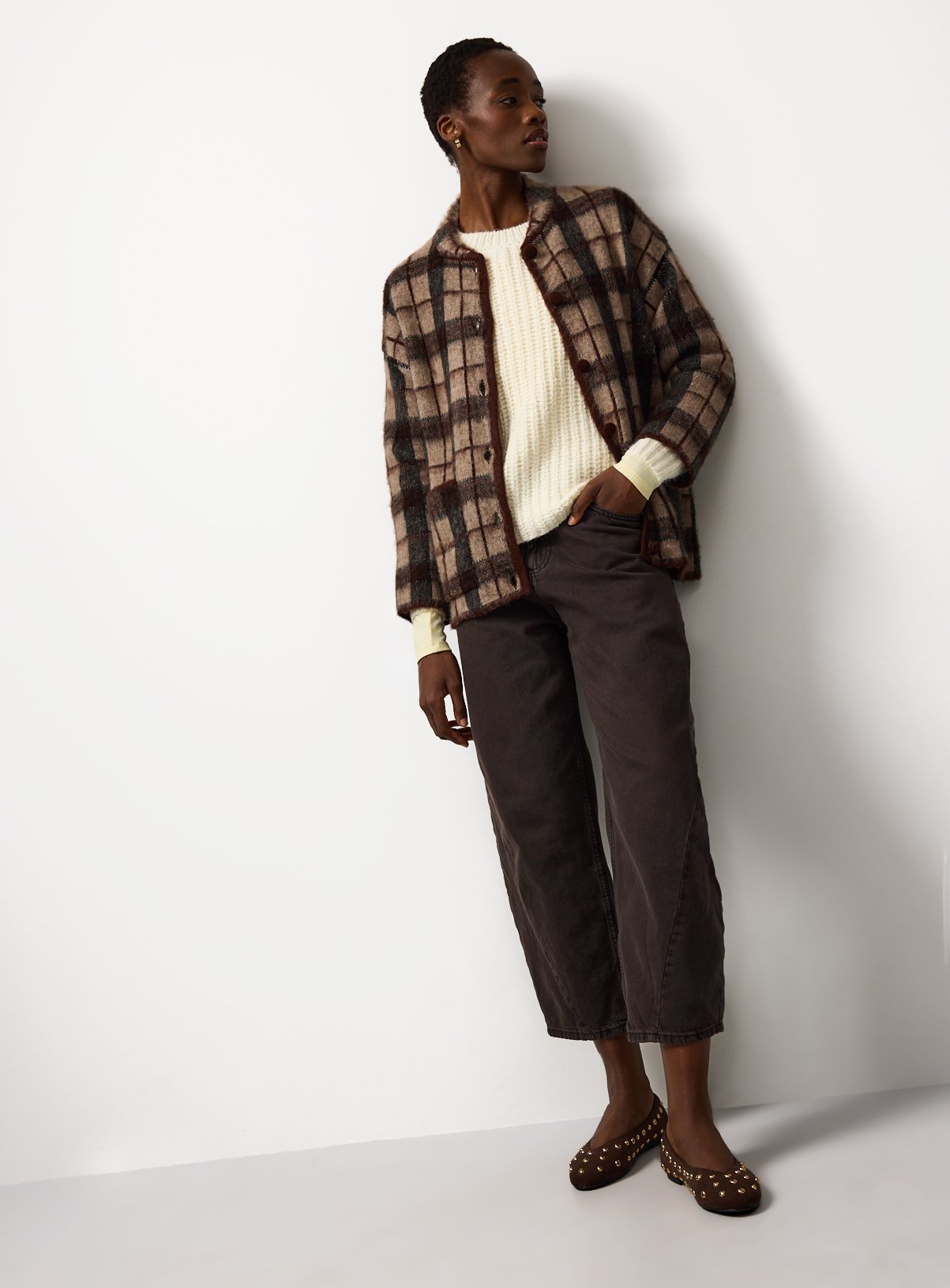 Cream Fisherman Cable Knit Jumper 8 - Image 2 thumbnail