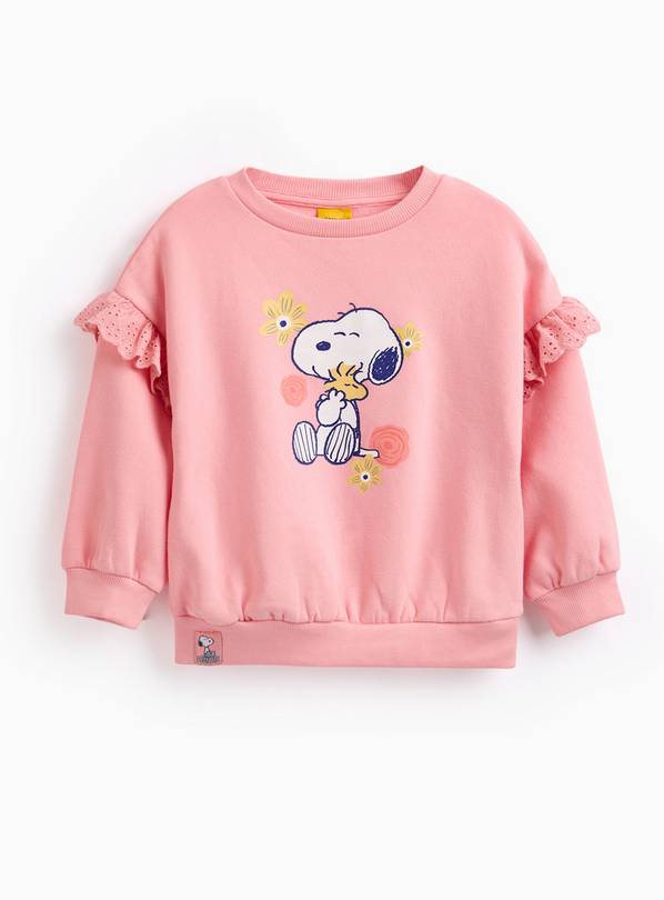 Pink Snoopy Sweatshirt 3-4 years