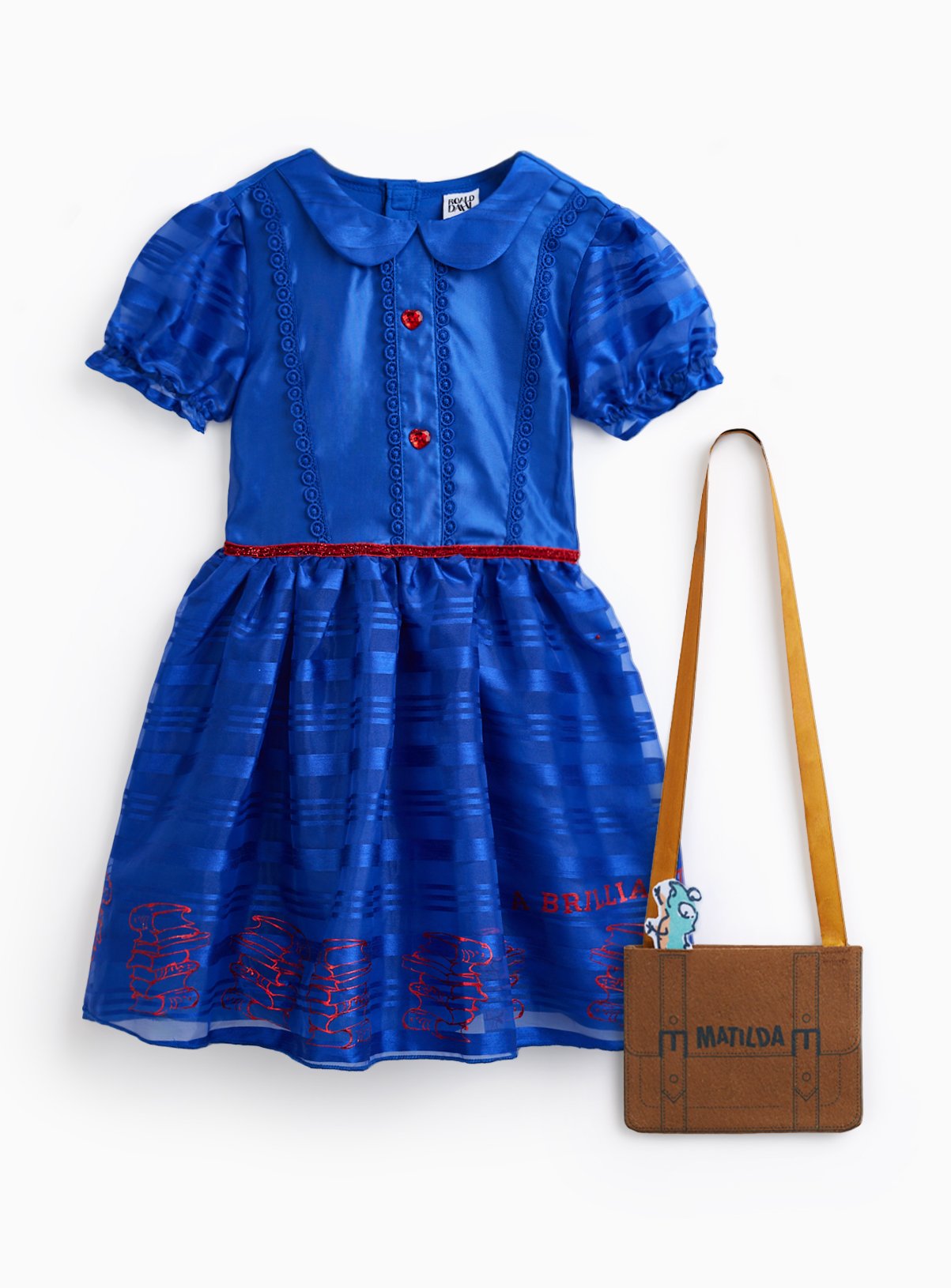 Buy Blue Matilda Fancy Dress Costume 7-8 years | Kids fancy dress costumes  | Argos