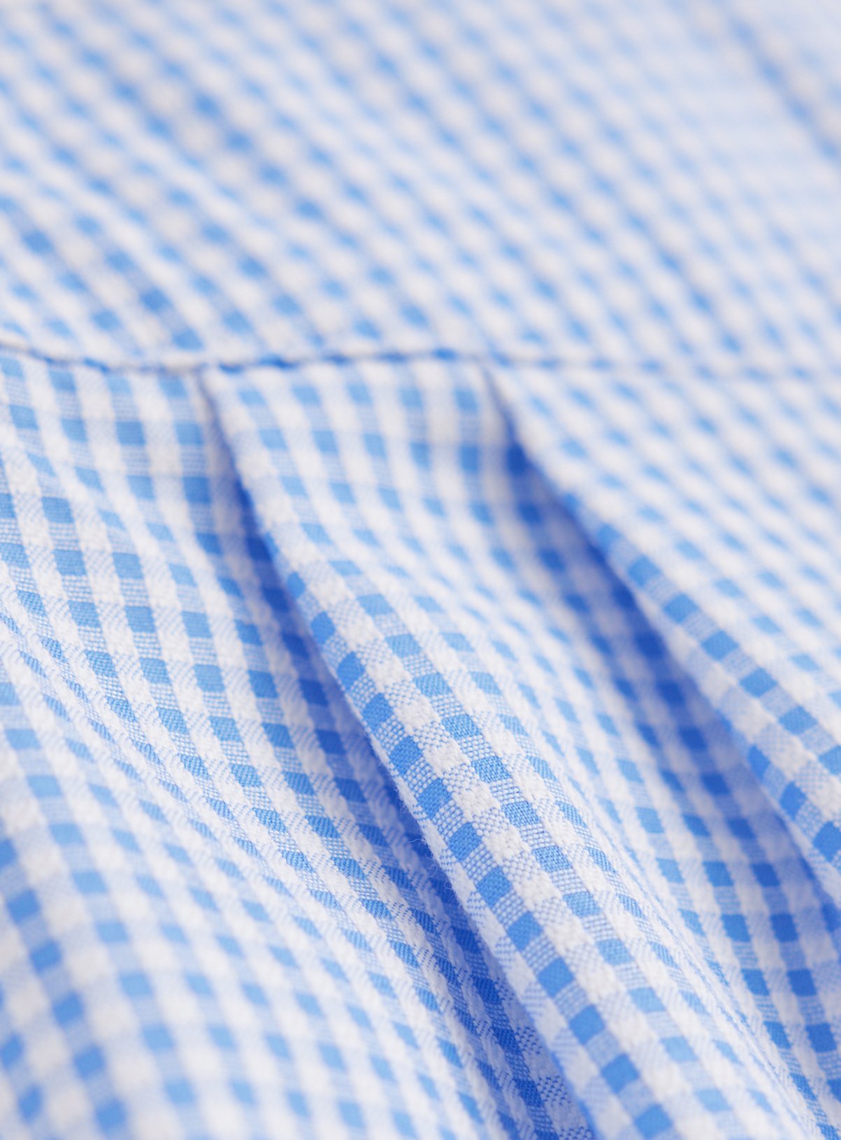 Blue Gingham Scallop Edge Culottes 12 years - Image 3 thumbnail