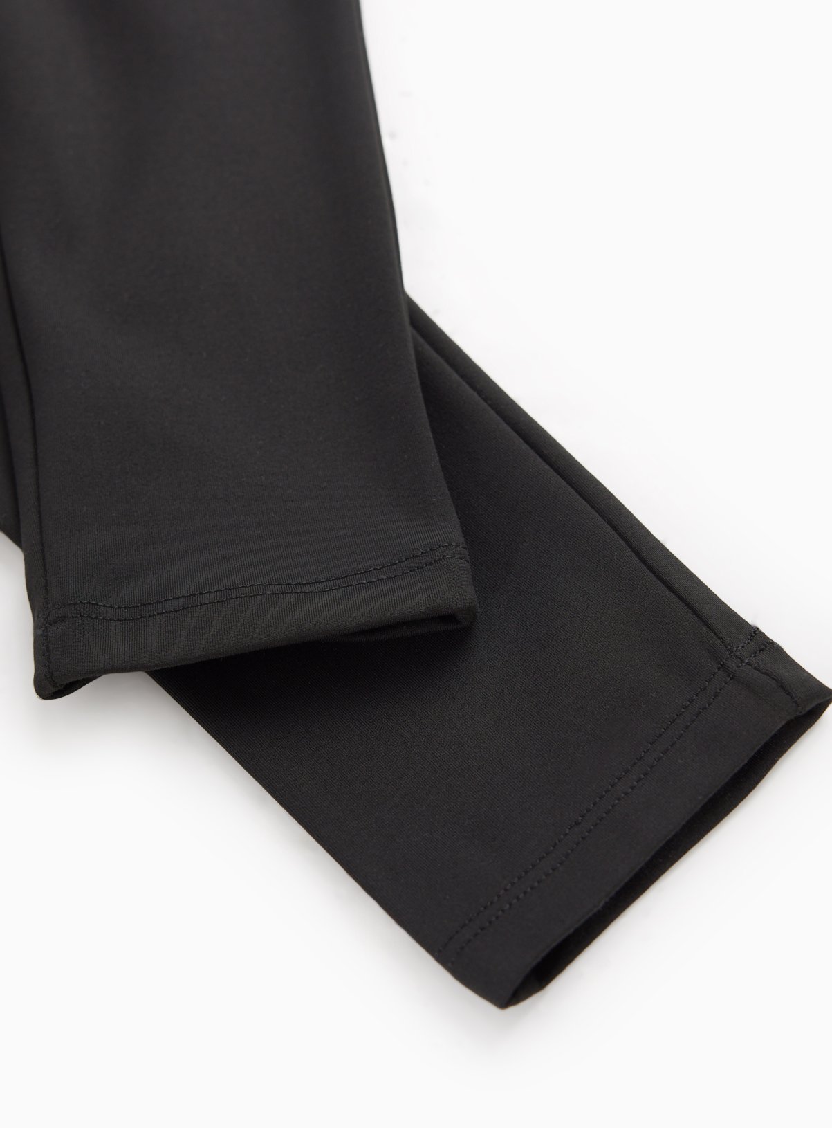 Black Polyester Blend High Waisted School Leggings 13 years - Image 4 thumbnail