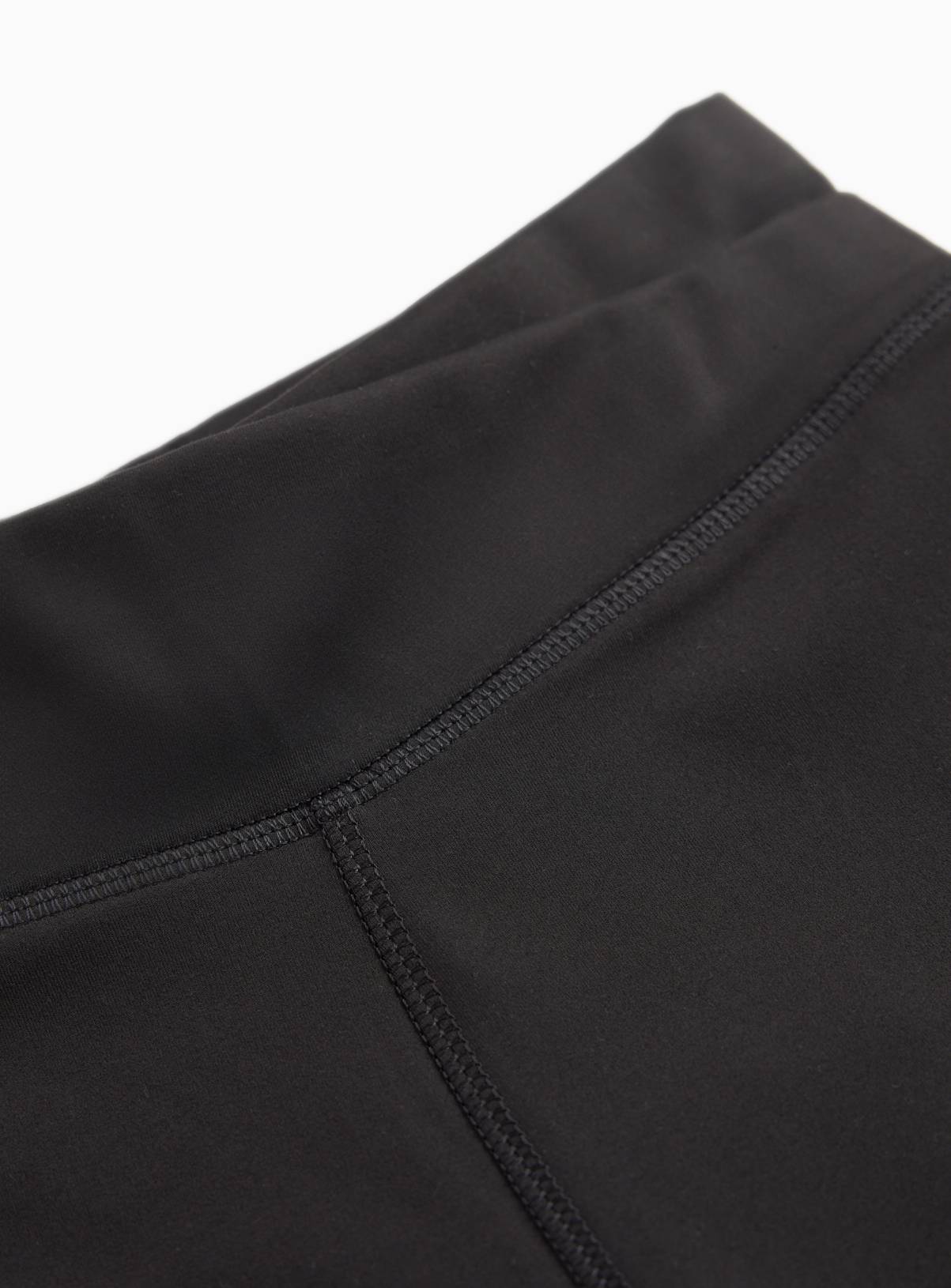 Black Polyester Elastane Wrap Front Flared Yoga Pants 11 years - Image 4