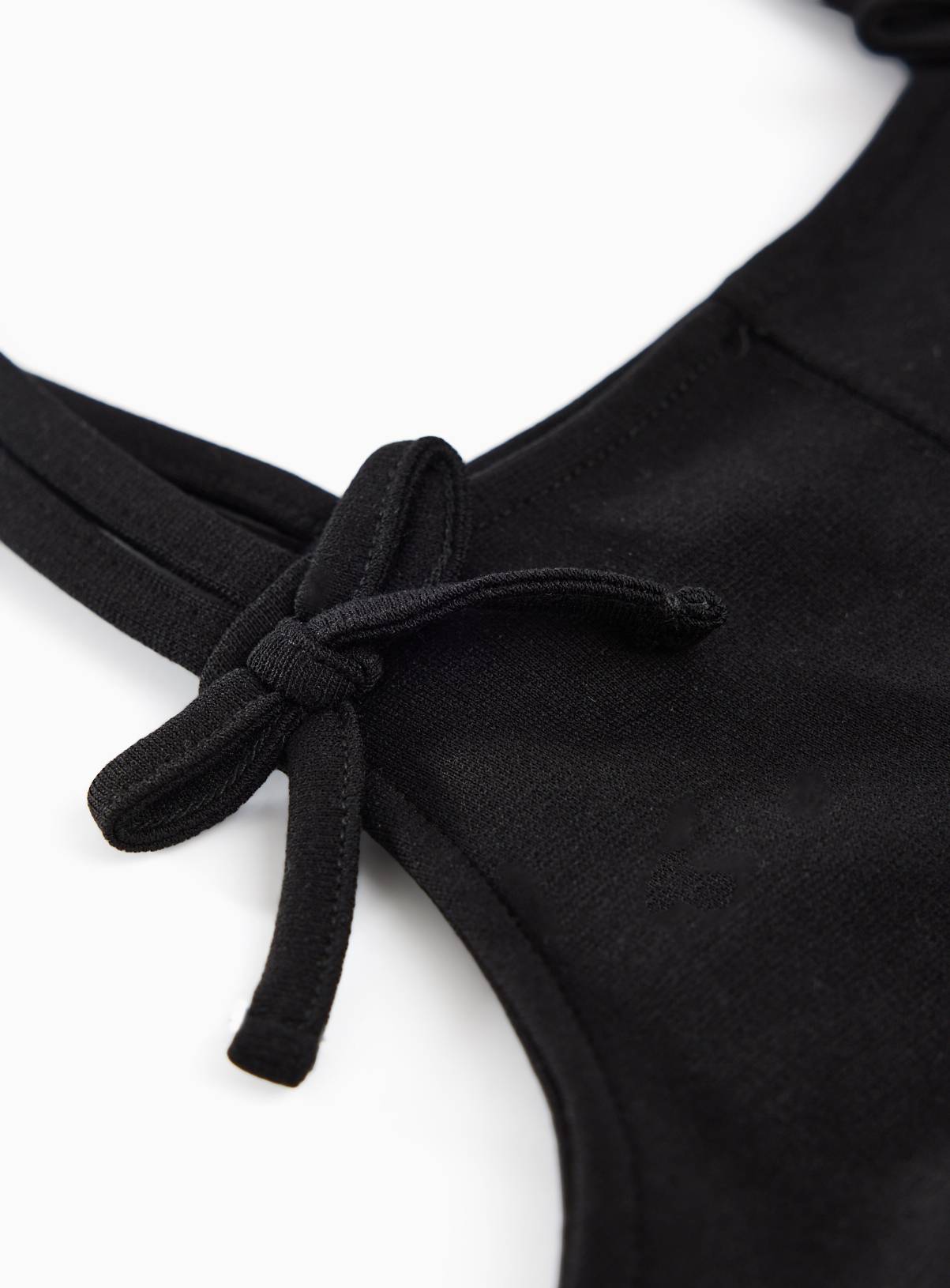 Black Polyester Viscose Elastane School Pinafore Dress 10 years - Image 2