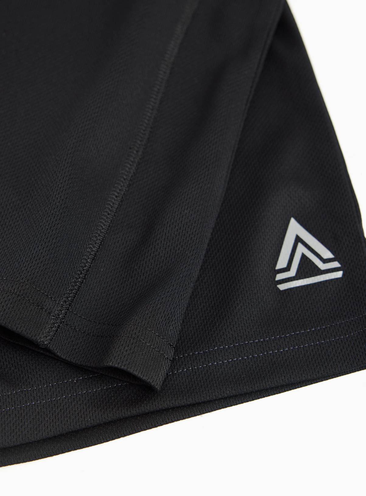 Black Polyester Active Short Sleeve T-Shirt and Shorts Set 4 years - Image 4