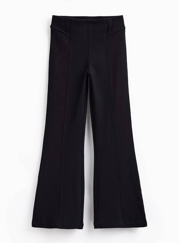 Black Panel Ribbed Flares 6 years