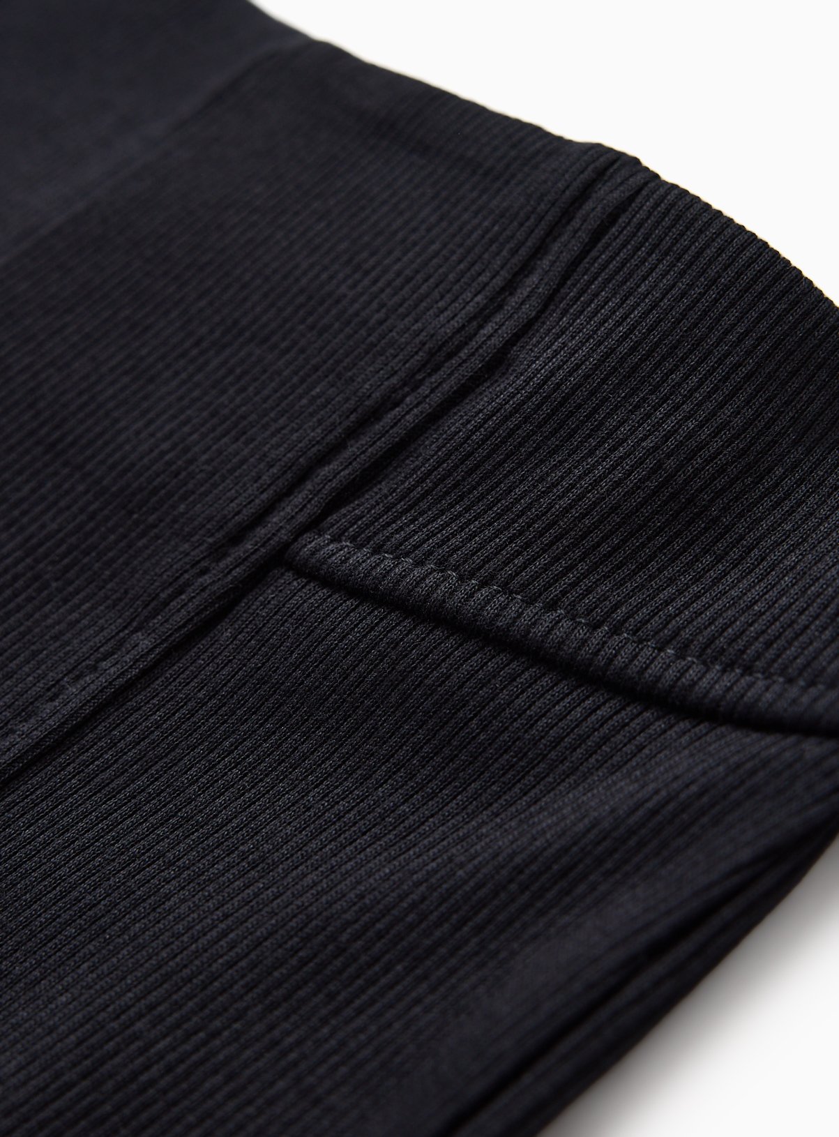 Black Panel Ribbed Flares 6 years - Image 4 thumbnail