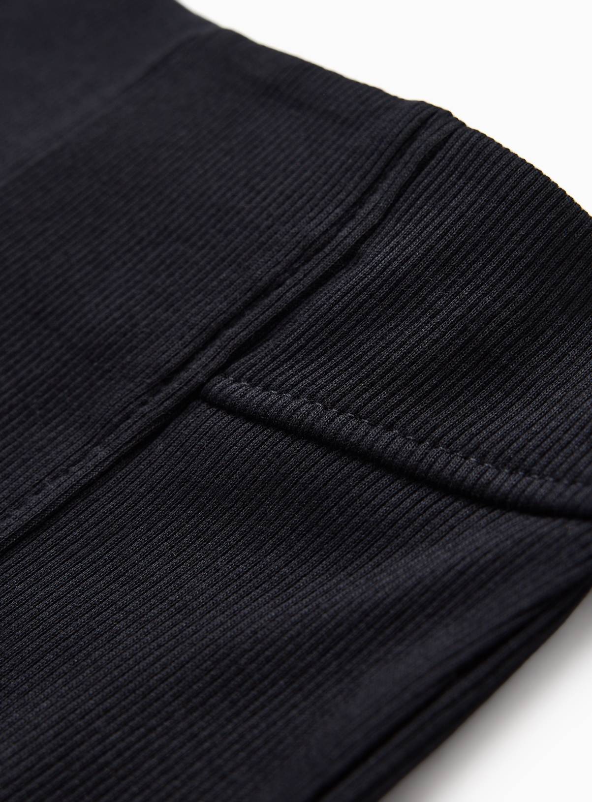 Black Panel Ribbed Flares 6 years - Image 4