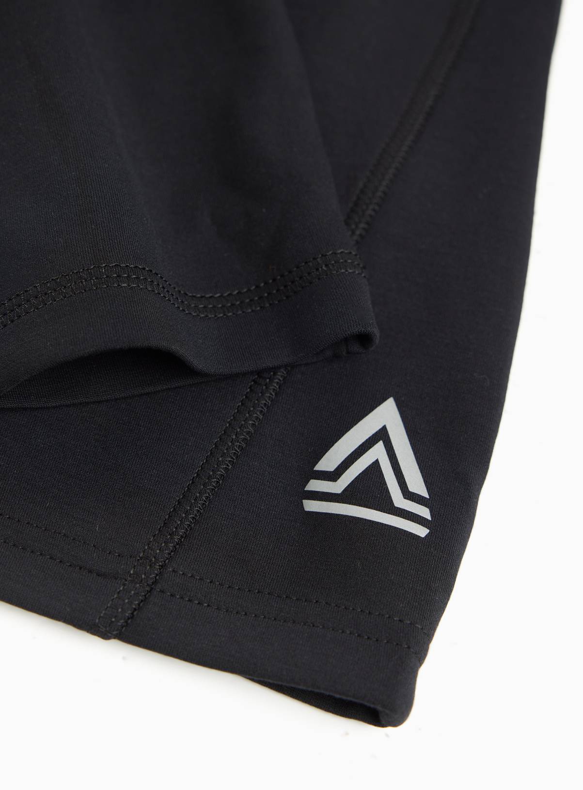 Black Modal Short Sleeve T-Shirt and Shorts Set 11 years - Image 4