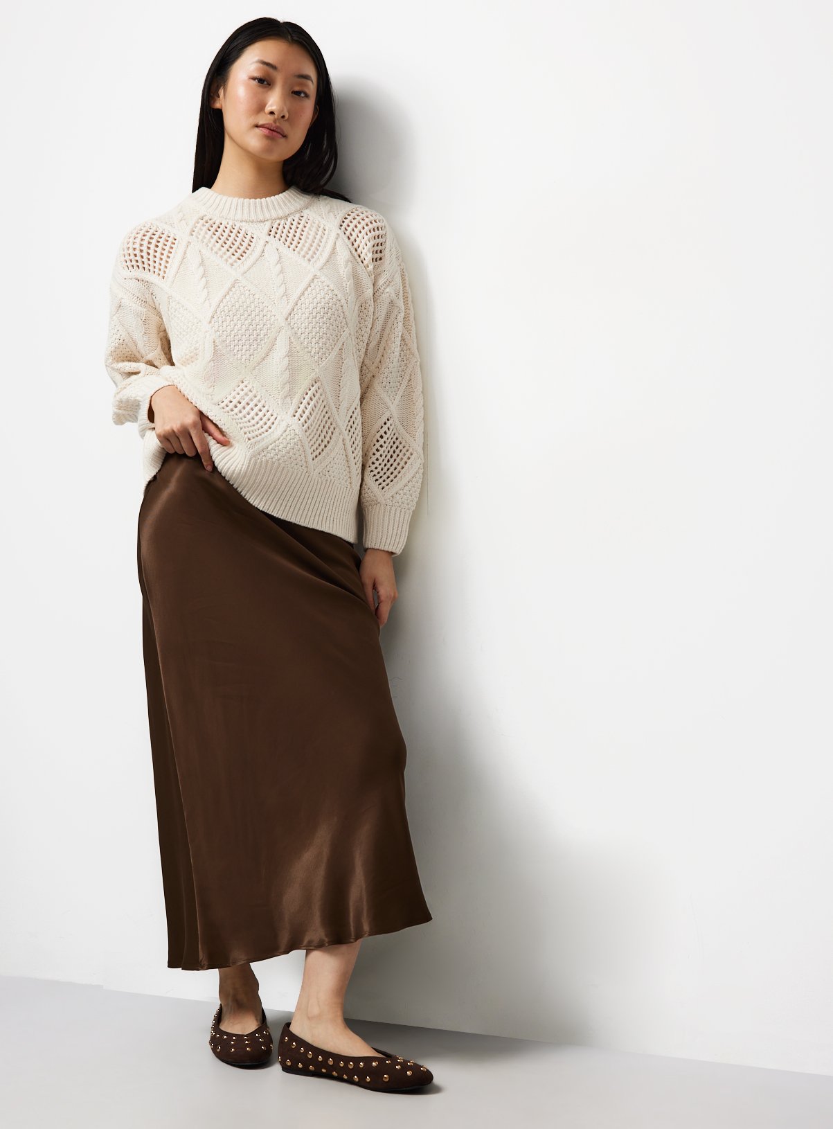 Cream Cable Knit Jumper 8 - Image 2 thumbnail