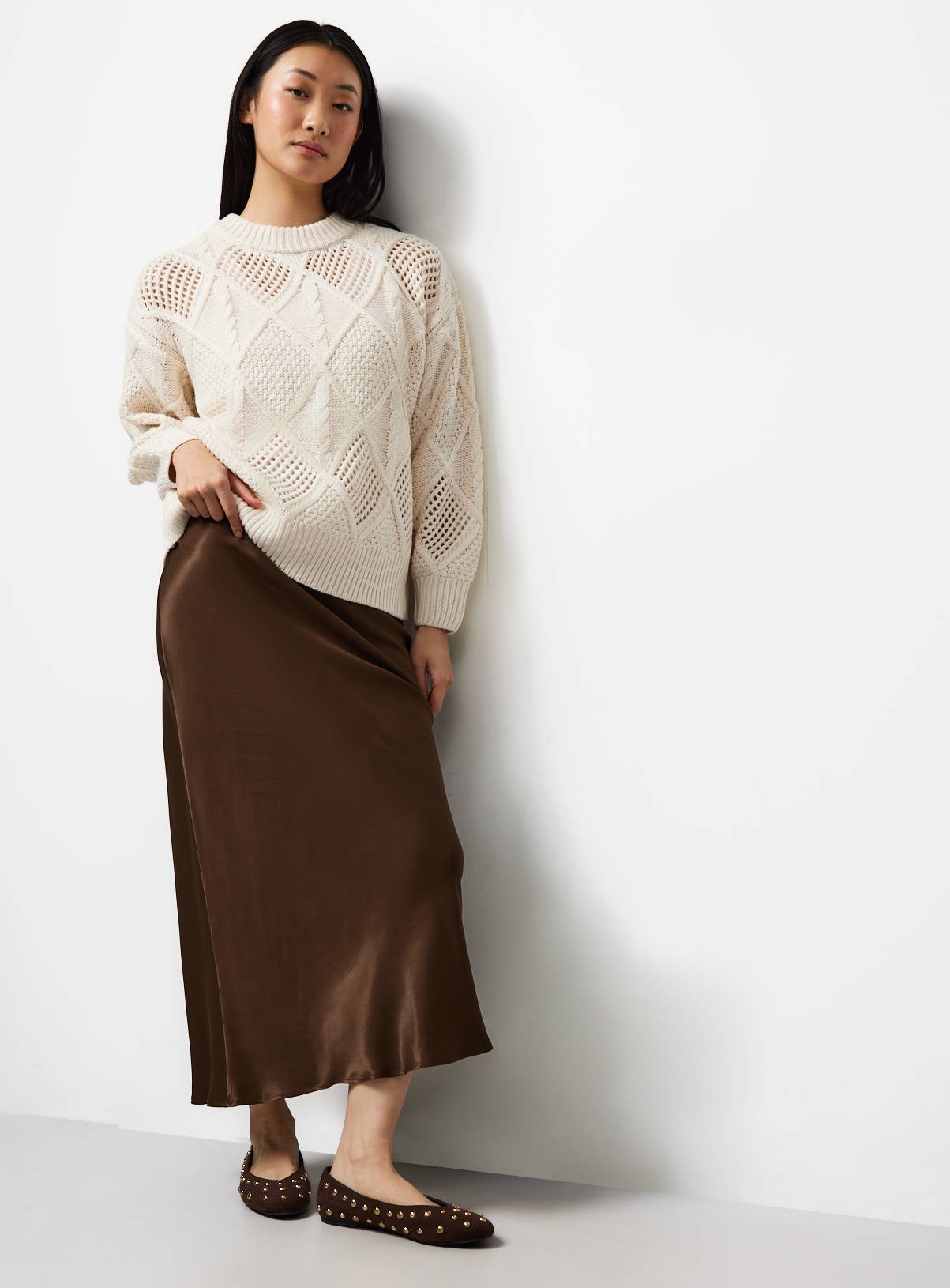 Cream Cable Knit Jumper 8 - Image 2