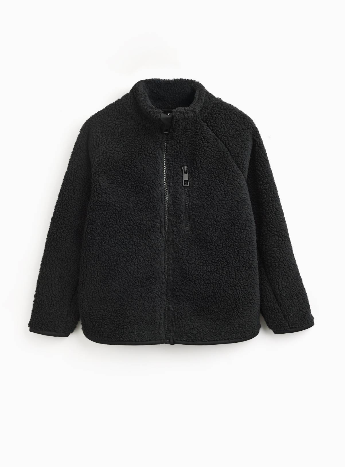 Black Borg Curved Hem Jacket 8 years - Image 2