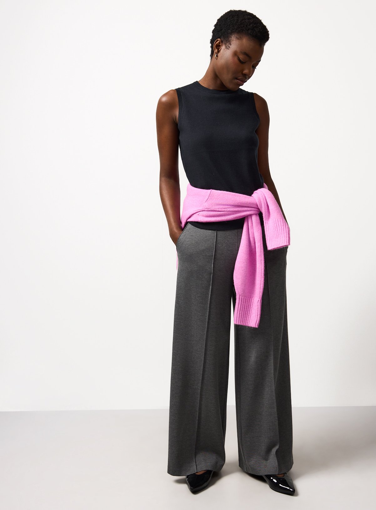 Black Soft Touch Tank Top 8 - Image 2 thumbnail
