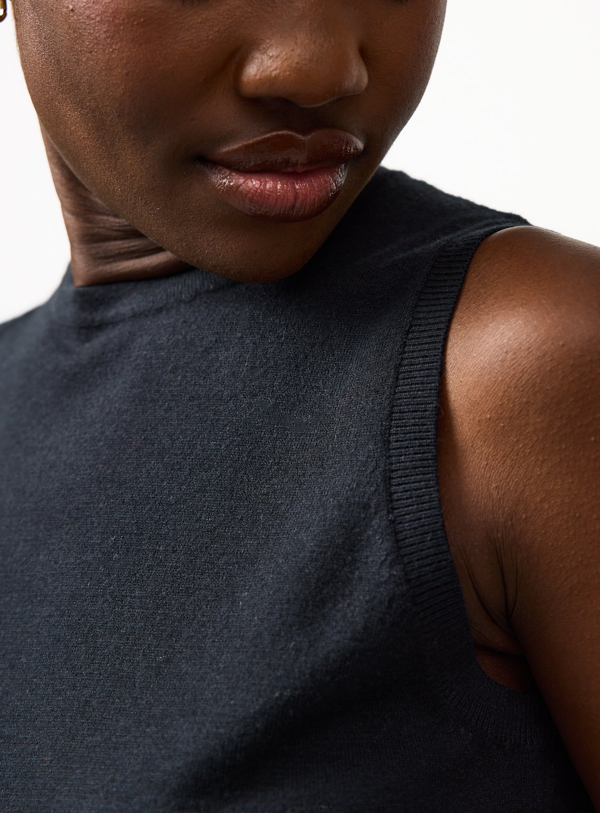Black Soft Touch Tank Top 8 - Image 3 thumbnail