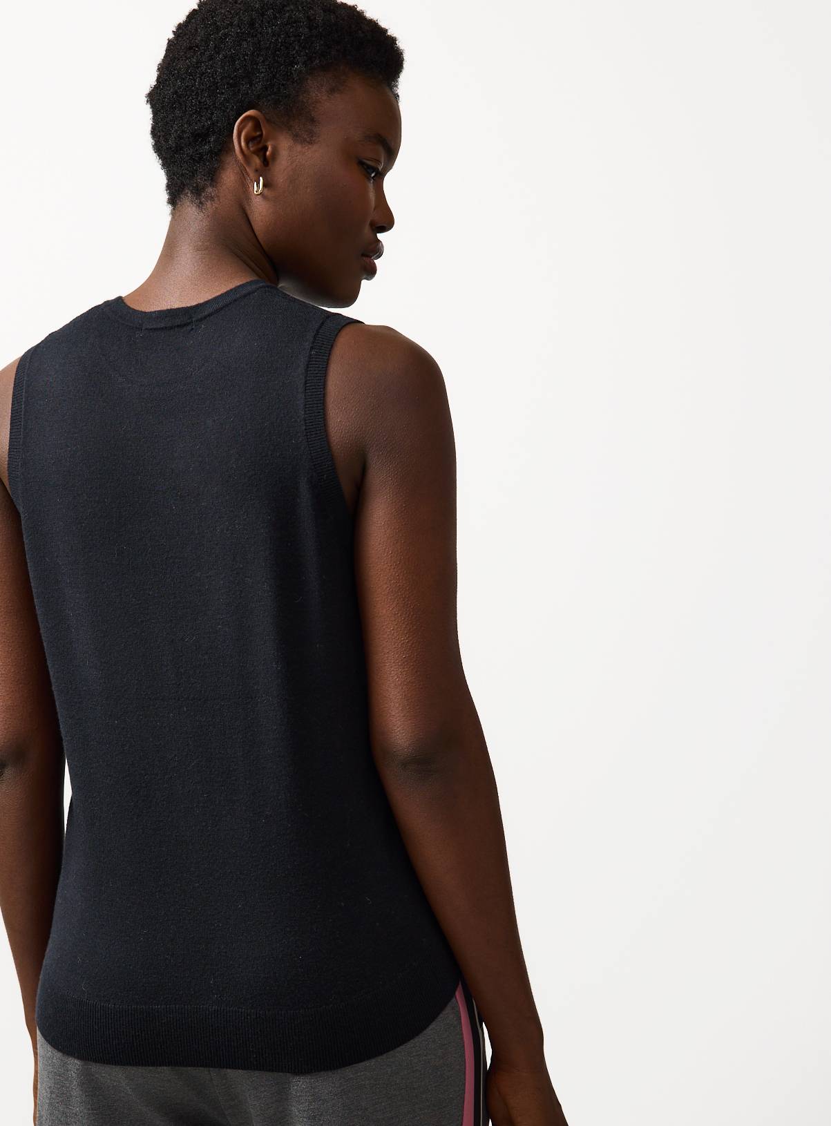Black Soft Touch Tank Top 8 - Image 4
