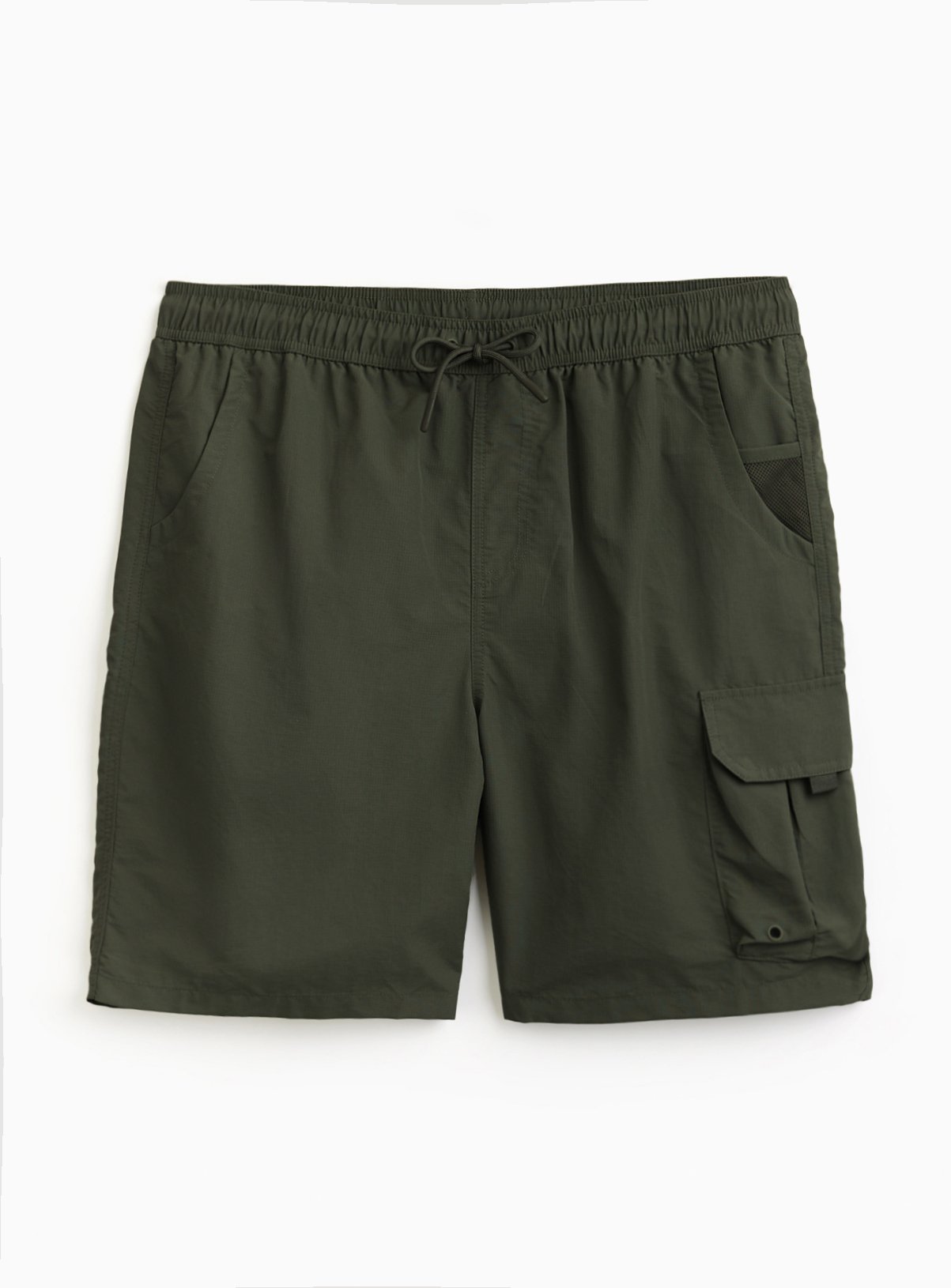 Khaki Cargo Style Swim Shorts XXL - Image 2 thumbnail