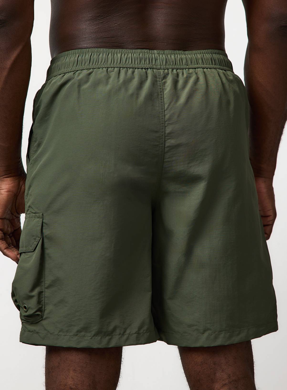 Khaki Cargo Style Swim Shorts XXL - Image 4