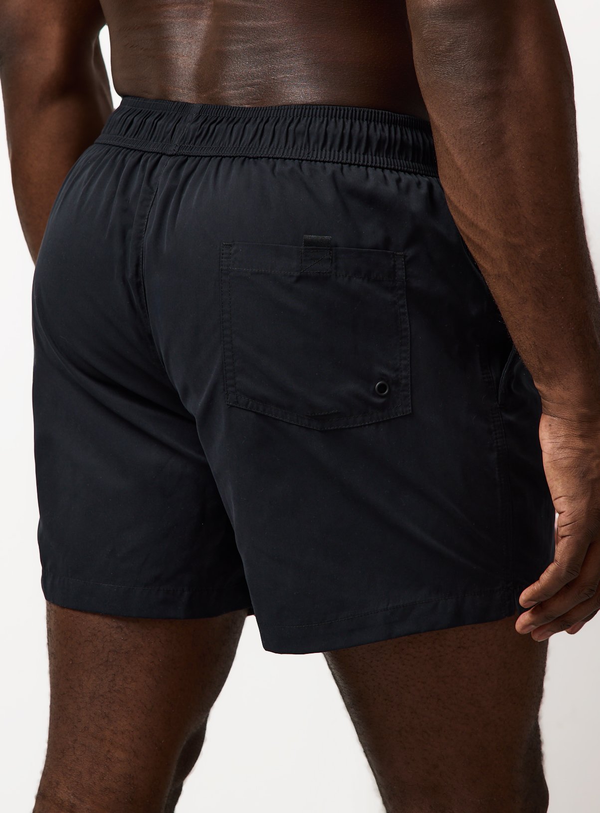 Black Woven Swimming Shorts XXXL - Image 4 thumbnail