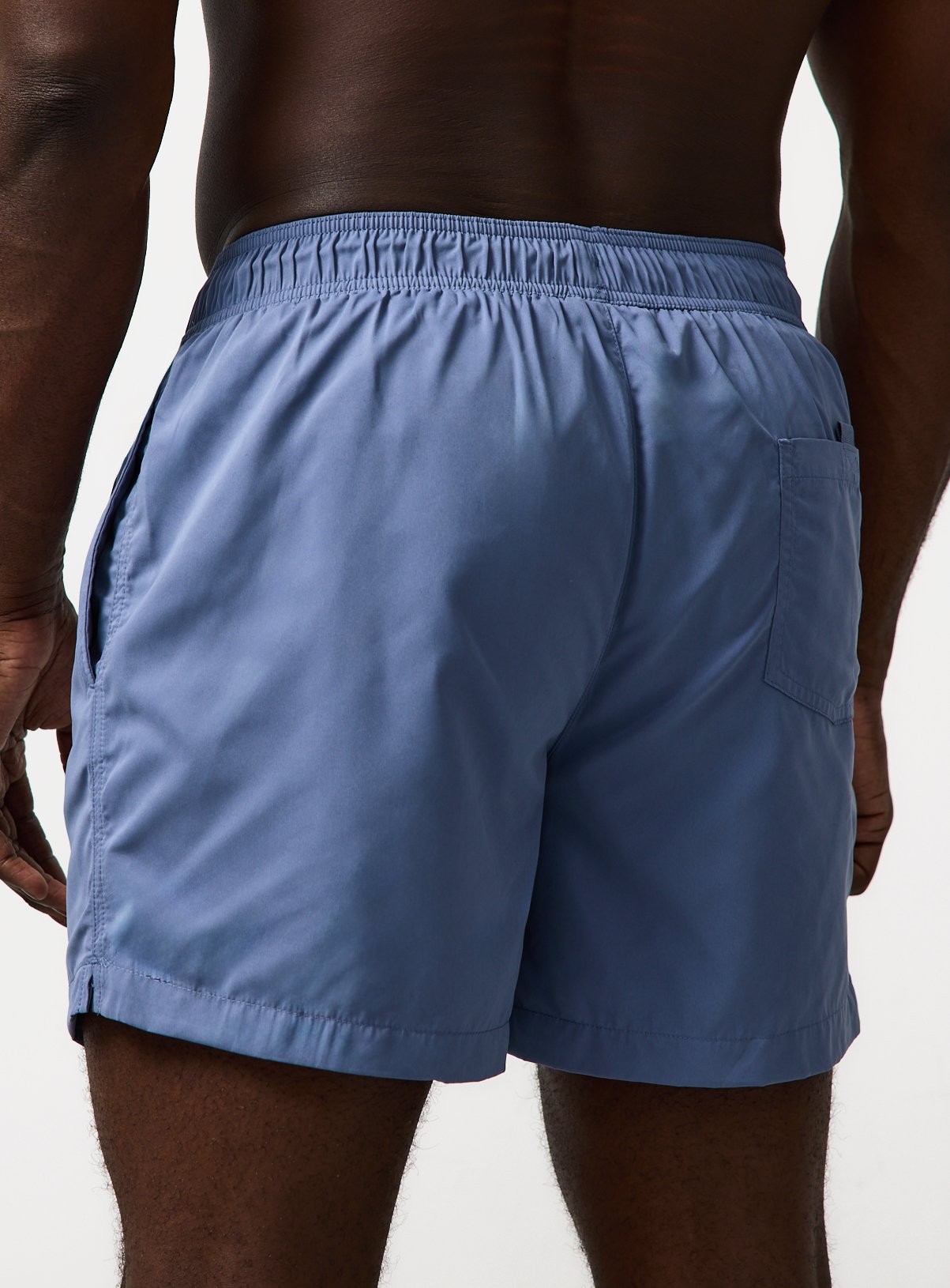 Blue Woven Swimming Shorts XXXL - Image 4 thumbnail
