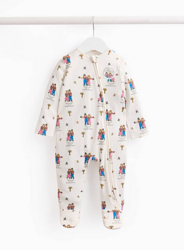 Julia Donaldson Scarecrows Wedding Print Sleepsuit 6-9 months