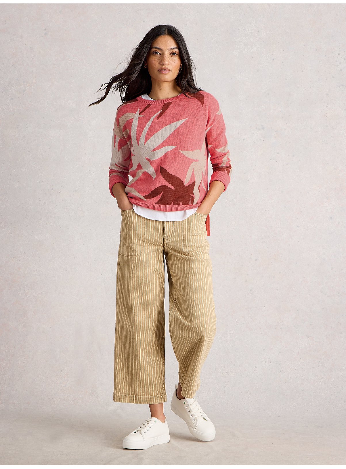 Coral WHITE STUFF Olive Jumper