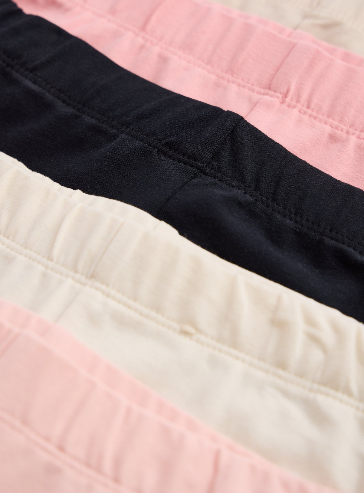Pink Cycling Shorts 5 Pack 11 years - Image 2 thumbnail