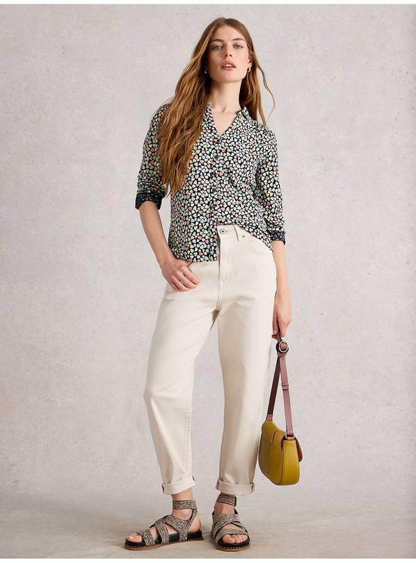 WHITE STUFF Annie Jersey Shirt 14