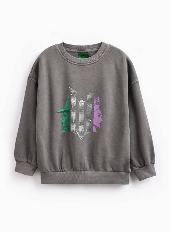 Grey Wicked Graphic Print Sweatshirt 6 years