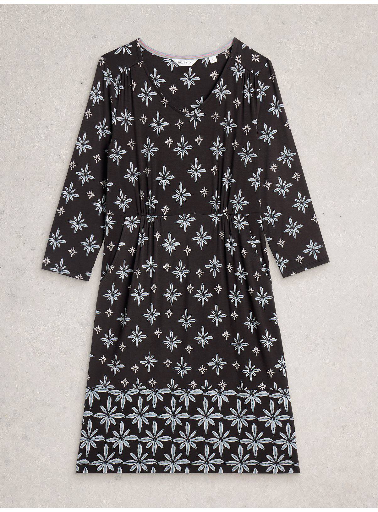 WHITE STUFF Tallie Jersey Dress 10 - Image 5