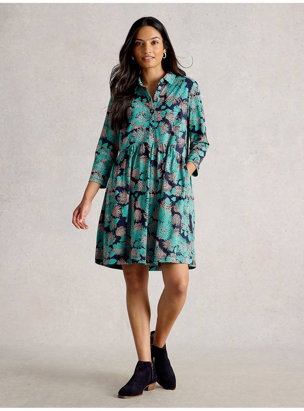 WHITE STUFF Everly Jersey Dress 14