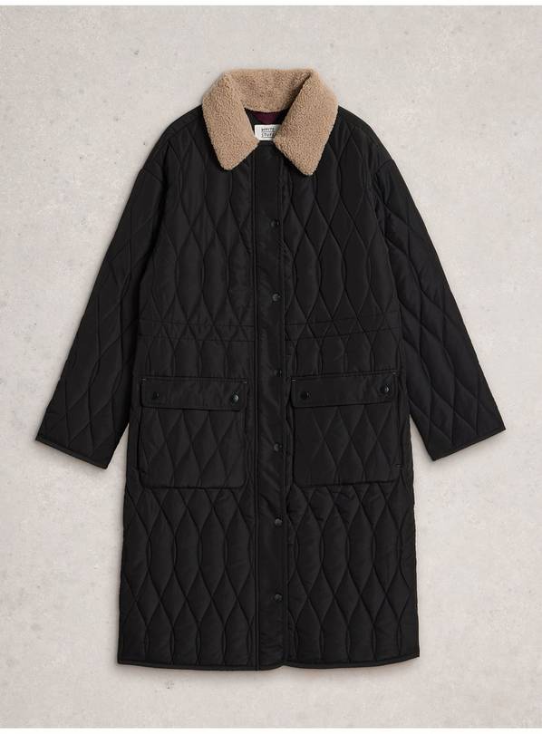 WHITE STUFF Nolan Quilted Coat 16
