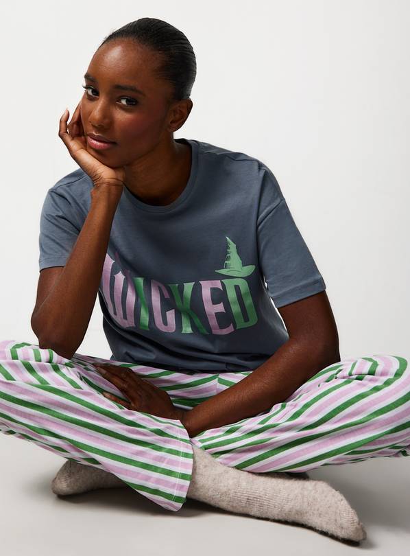 Wicked Short Sleeve Pyjama Set M