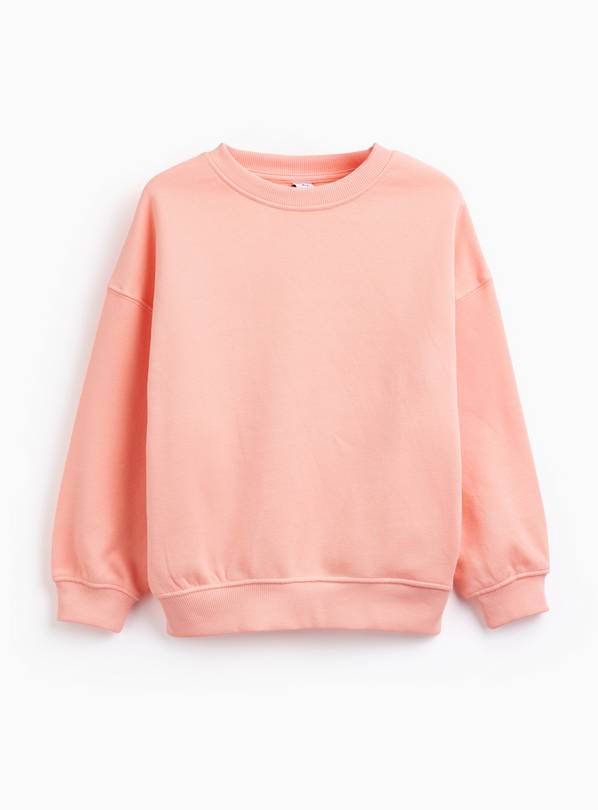 Peach Crew Neck Sweatshirt 11 years