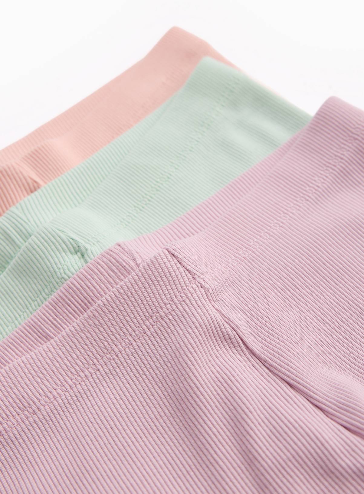 Bright Striped Ribbed Leggings 5 Pack 12 years - Image 2