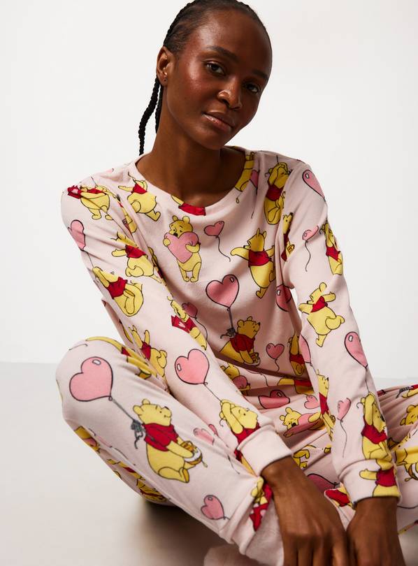 Cream Winnie The Pooh Slinky Pyjamas XXL
