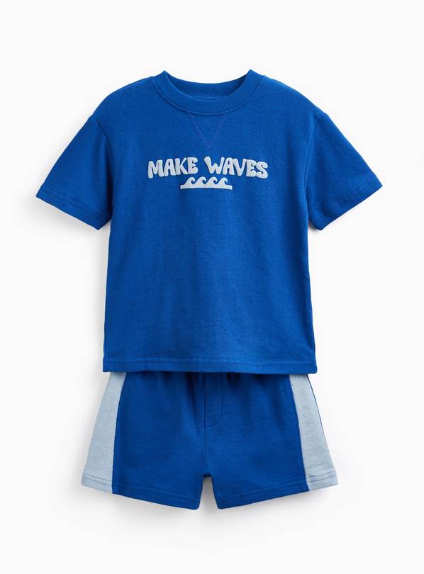 Blue T-Shirt & Shorts Set 3-4 years