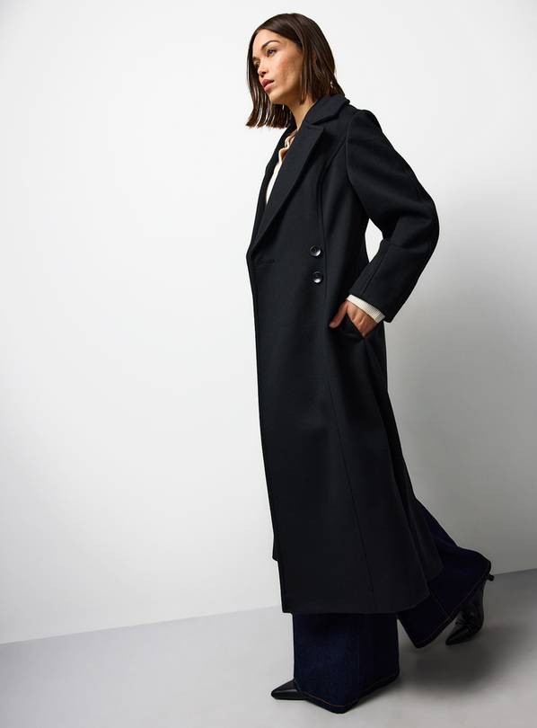 Black Cinched Waist Coat 14