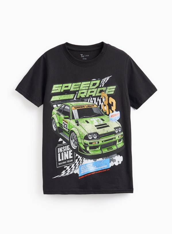 Racing Car Graphic T-Shirt 8 years