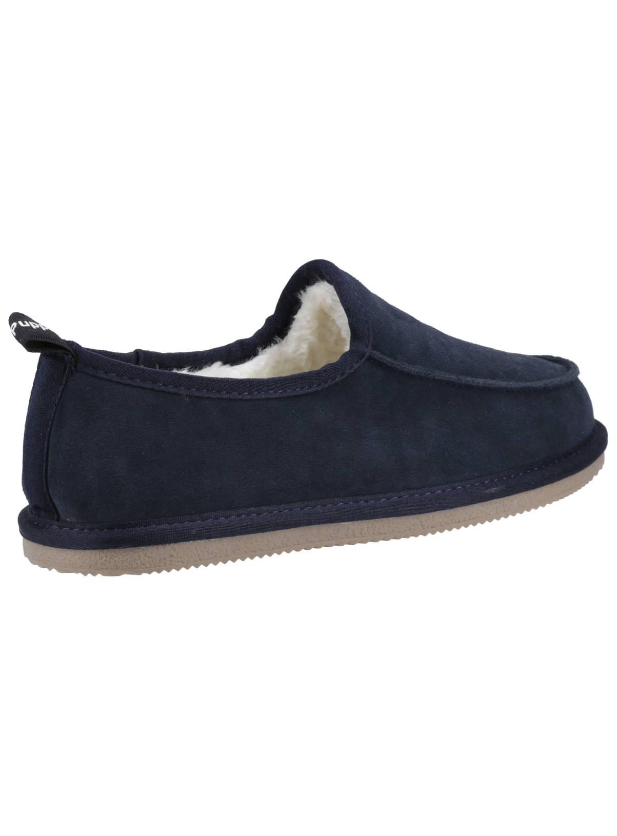 HUSH PUPPIES Charles Suede Slippers Navy 11 - Image 2
