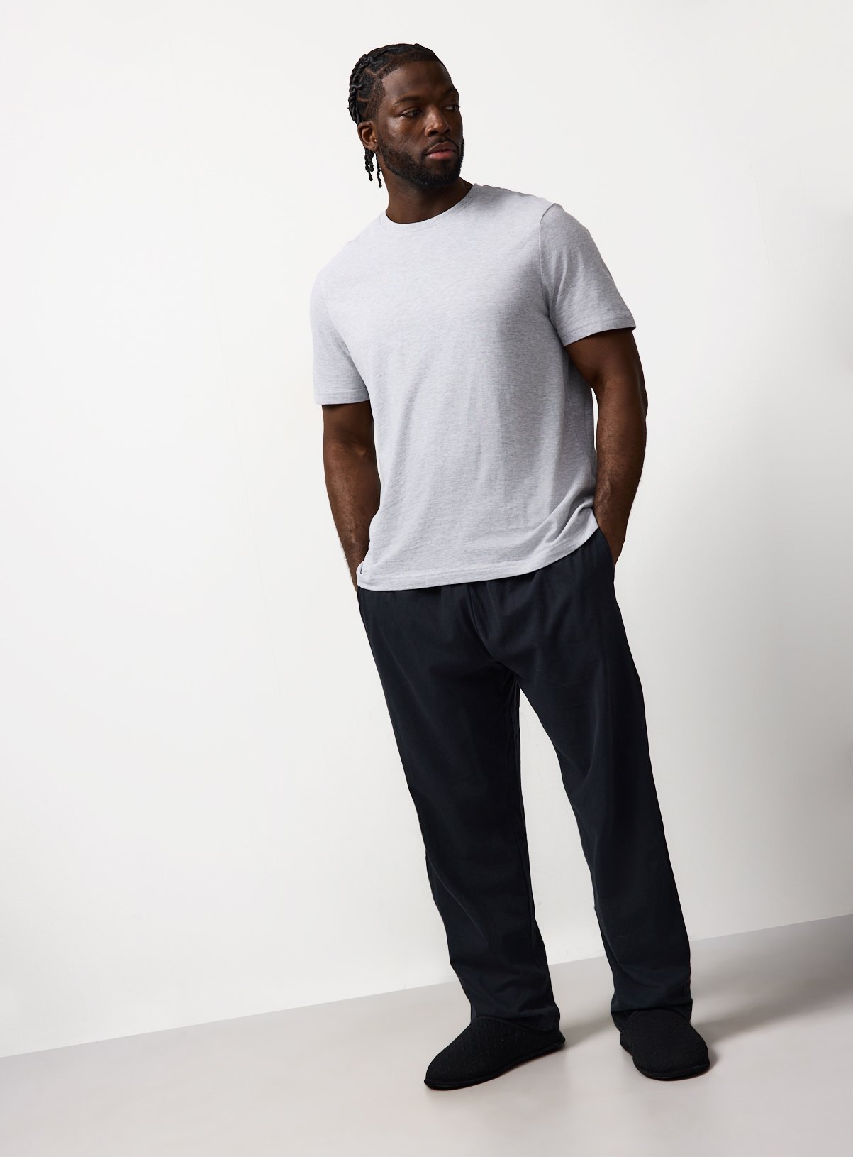 Grey & Black Pyjamas XXL - Image 2 thumbnail