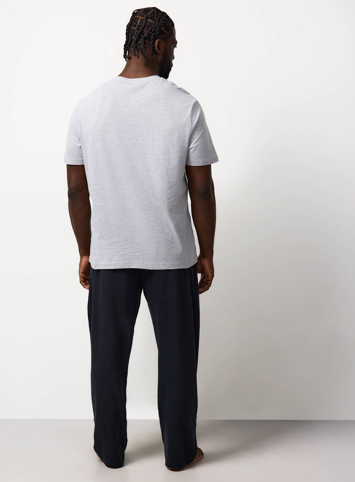 Grey & Black Pyjamas XXL - Image 3
