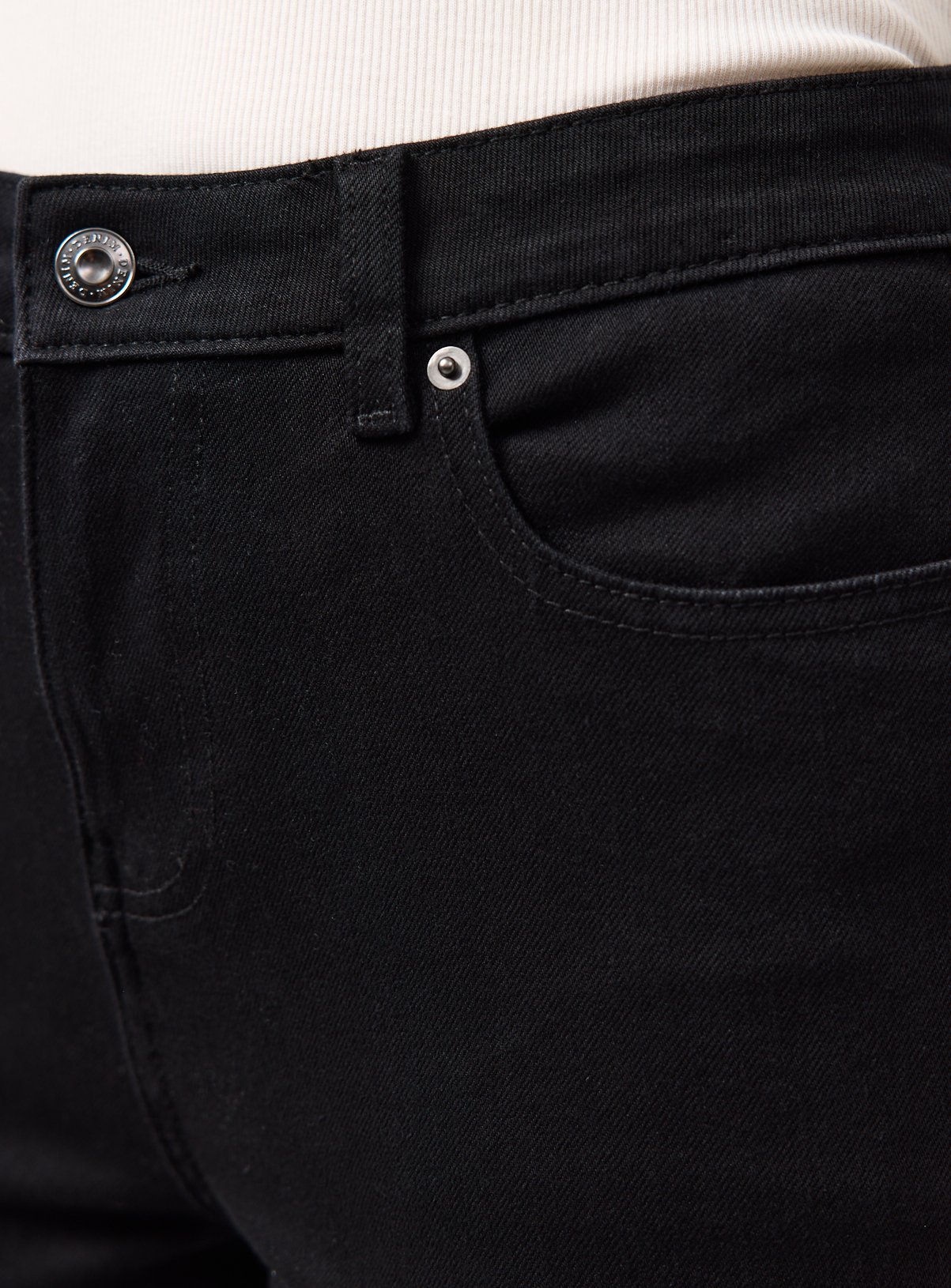 Black Denim Slim Fit Flares 14L - Image 2 thumbnail