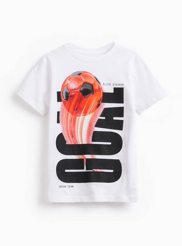 Goal Graphic Print T-Shirt 7 years