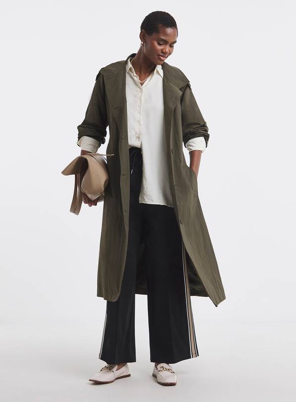 JD WILLIAMS Funnel Neck Trench Coat 14