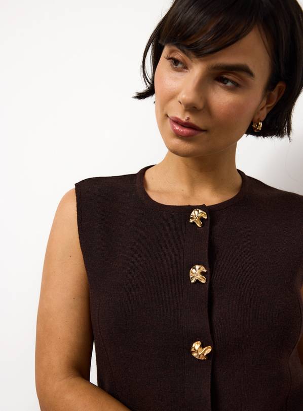 Seam Detail Compact waistcoat 8