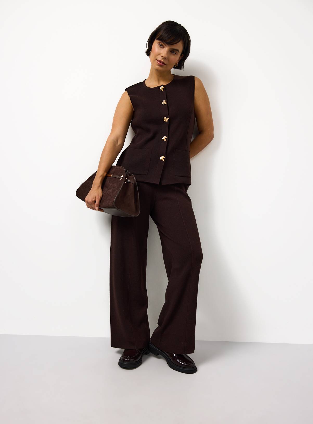 Seam Detail Compact waistcoat 8 - Image 2