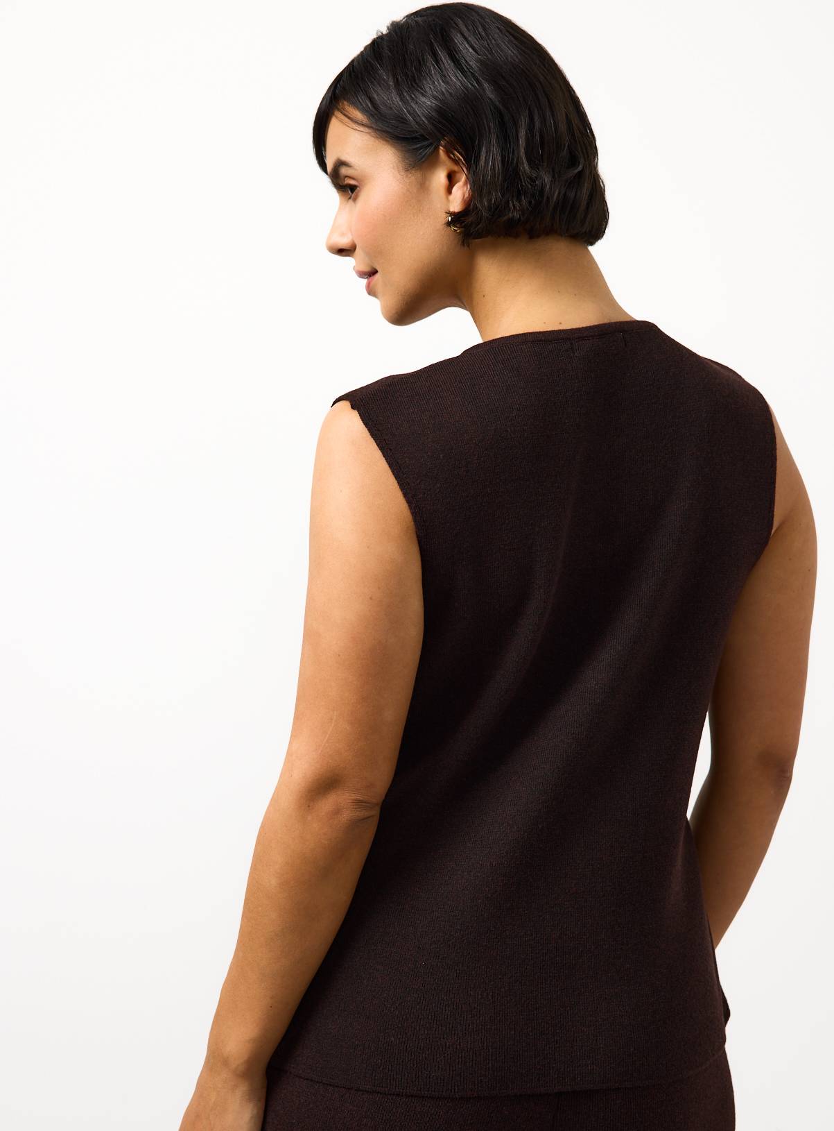 Seam Detail Compact waistcoat 8 - Image 4