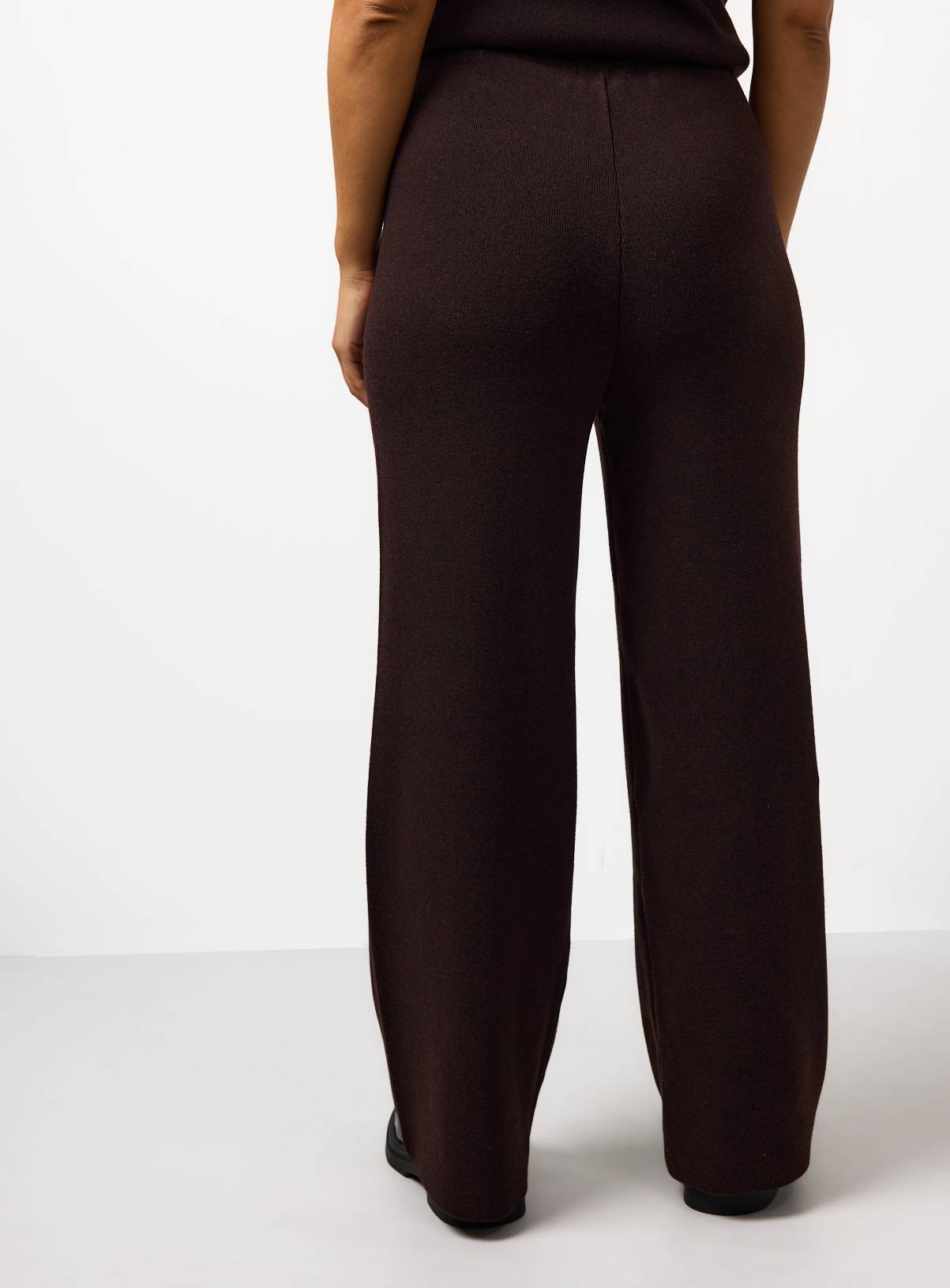 Brown Seam Detail Co-ord Wide Leg Trousers  6 - Image 4