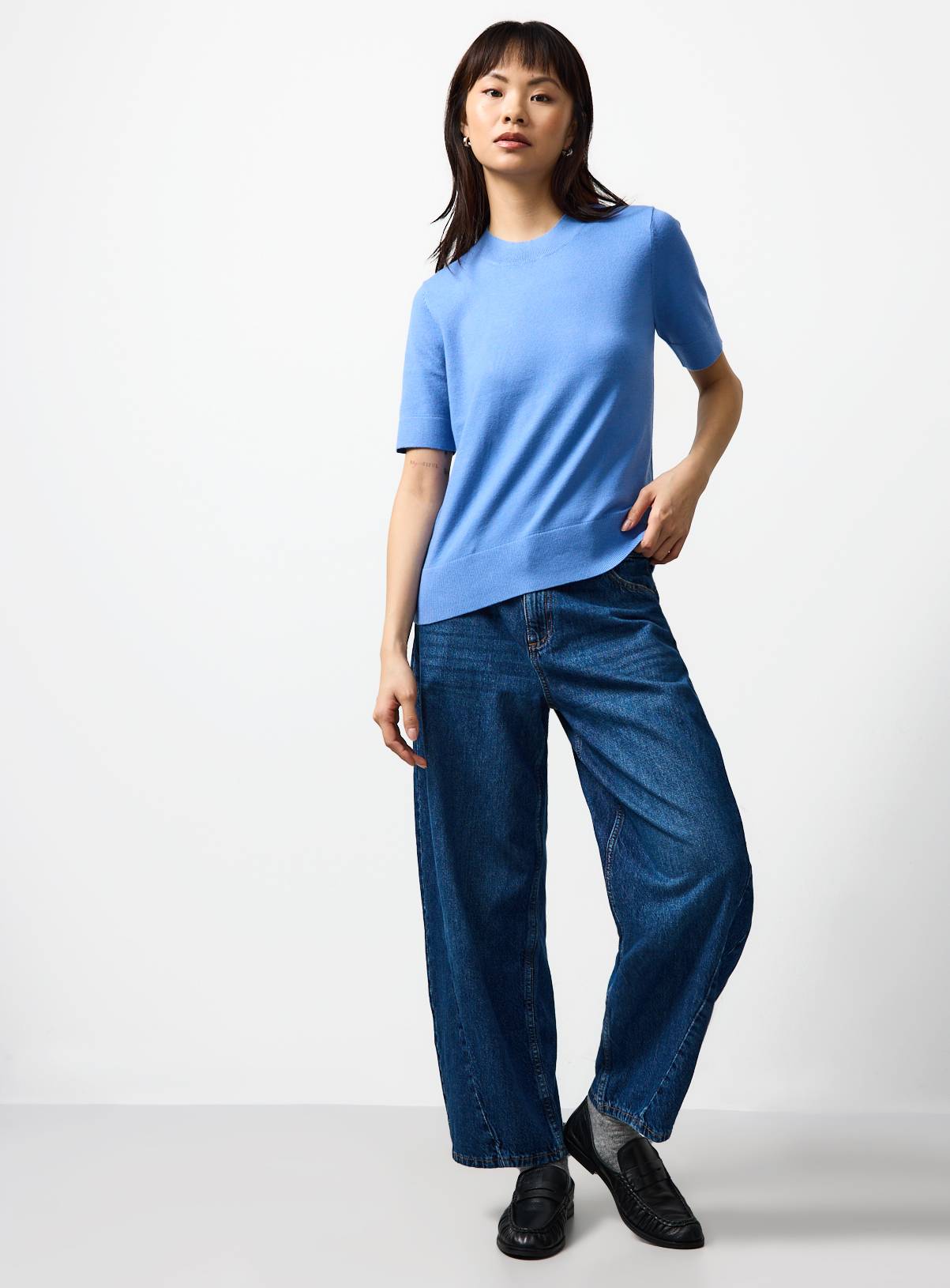 Blue Soft Touch T-Shirt 18 - Image 2