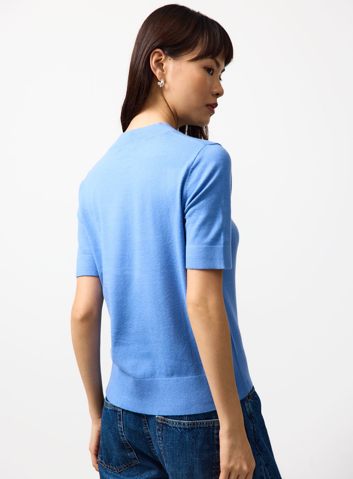 Blue Soft Touch T-Shirt 18 - Image 4 thumbnail