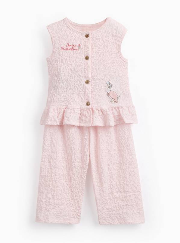 Pink Peter Rabbit Textured Top & Trousers Set 18-24 months